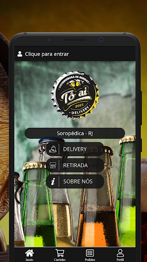 Android application Tô Aí Delivery screenshort