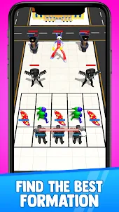 Merge Monster Squad Battle 3D