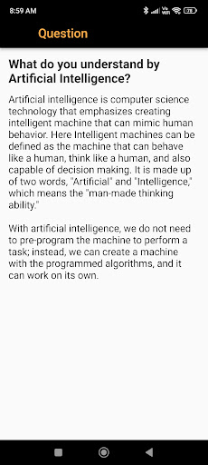 AI Interview Question Screen 2