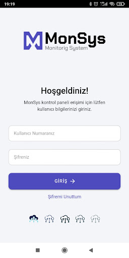 Android application MonSys screenshort
