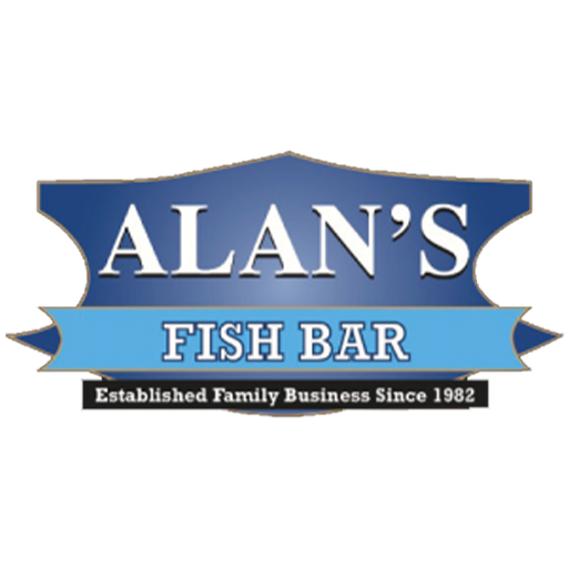 ALANS FISH BAR ROMFORD logo