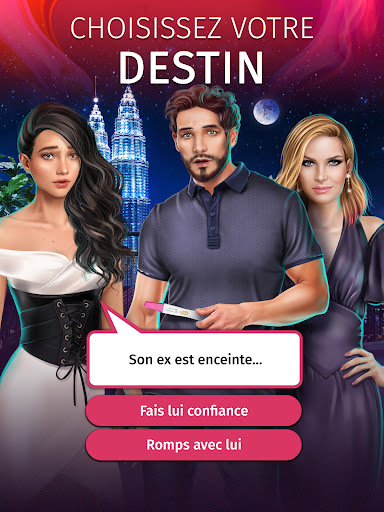 Chapters d'amour interactif Capture d'Écran du Jeu Android 2