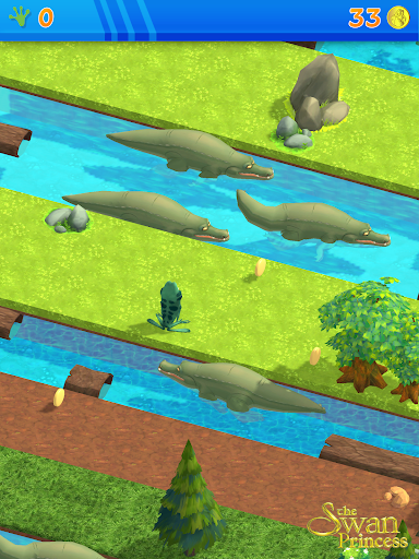 Swan Princess Gator Escape