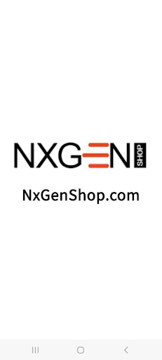 Android application NxGenShop screenshort