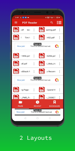 Pdf Reader Pro, Doc Text Image Screen 3