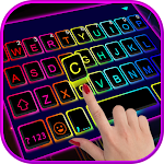 Cover Image of Descargar Tema de teclado de color neón LED 6.0.1222_10 APK