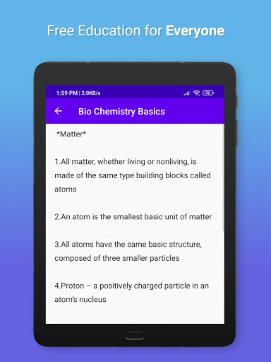 Bio Chemistry Basics