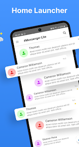 Messages Home - Messenger SMS