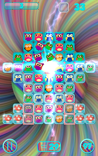 Crazy Owls パズル スクリーンショット