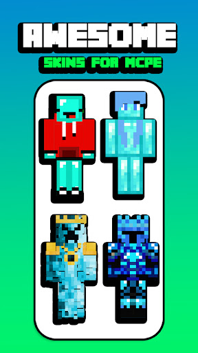 Android application Diamond Skins For Minecraft PE screenshort