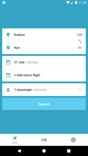FlyGO Travel Screen 2