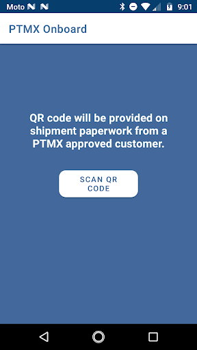 Android application PTMX Onboard screenshort