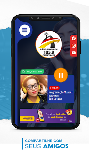 Aldeia FM 105,9 Screen 3