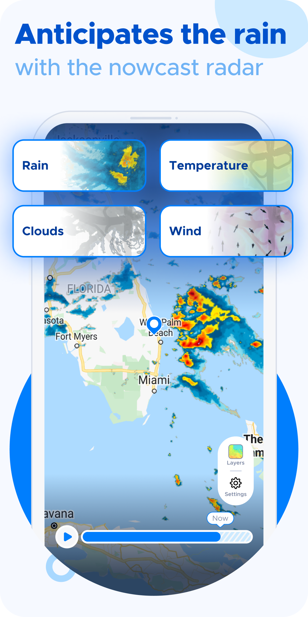 Android application Overdrop - Weather & Widgets screenshort