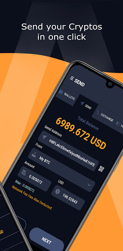 Xapa Wallet - BTC, ETH, DOGE, Screen 2