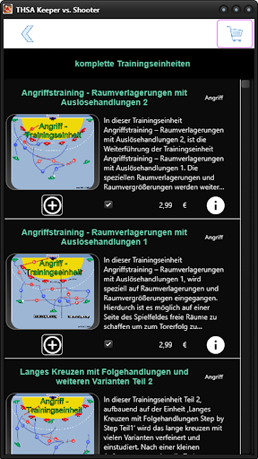 Handball Training THSA-TS Screen 2