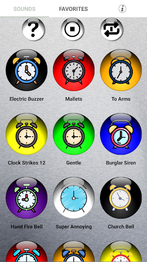 Android application Loud Alarm Ringtones screenshort