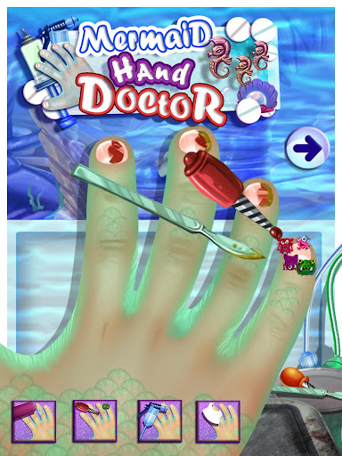 Mermaid Hand Doctor Adventure
