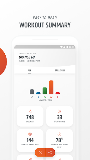 Screenshot of Orangetheory