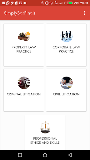 Android application Simply Bar Finals screenshort