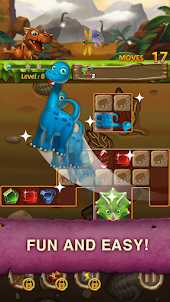 Jewels Dino Age: Match3 Puzzle
