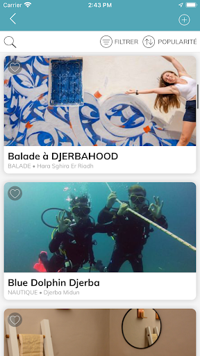 Djerba Guide Screen 2