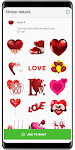 screenshot of WASticker -Love Stickers Story