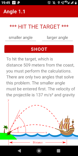 Android application Angle screenshort