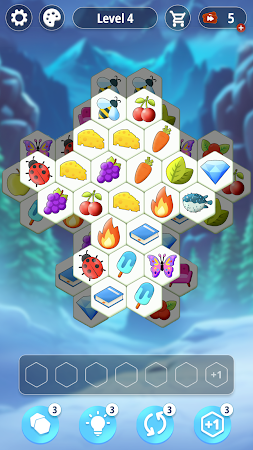 Game screenshot Hexa Tile - マッチパズル apk download
