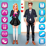 Cover Image of Download High School Crush:DressUp Game  APK