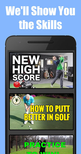 133t Golf Coach | Training Screen 2