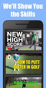 133t Golf Coach | Training Screenshot