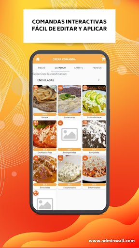 AdminWall Restaurantes Screen 3