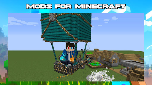 Android application Airship Mod for Minecraft PE screenshort