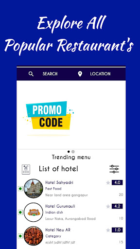 Eatdeli Online Food Delivery Screen 2