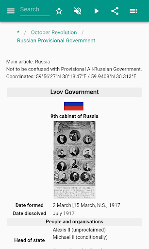 The October revolution