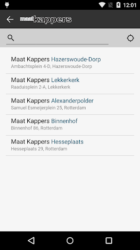 Maatkappers Screen 2