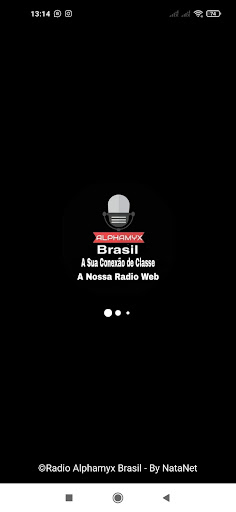 Android application Rádio Alphamyx Brasil screenshort