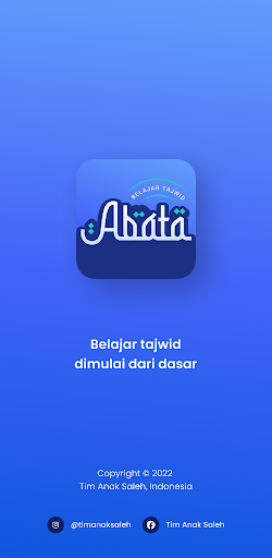 Android application ABATA : Belajar Mengaji screenshort