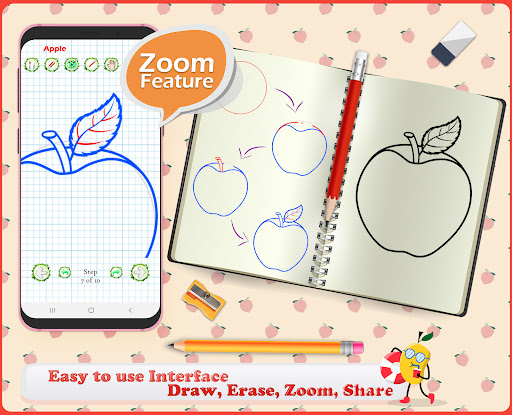 Learn How to Draw Fresh Fruits