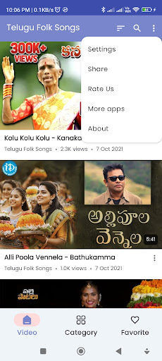 Telugu Folk Songs Screen 3