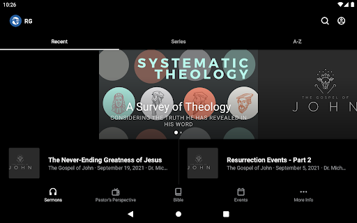 Screenshot of Redeeming Grace