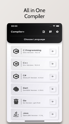 Android application Compile+ - All in 1 Compiler screenshort