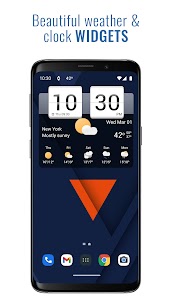 Sense flip clock & weather Pro v6.17.1 [Paid][Premium][Latest] 1