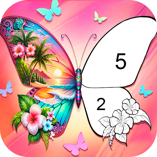 X Art Color - Color by number