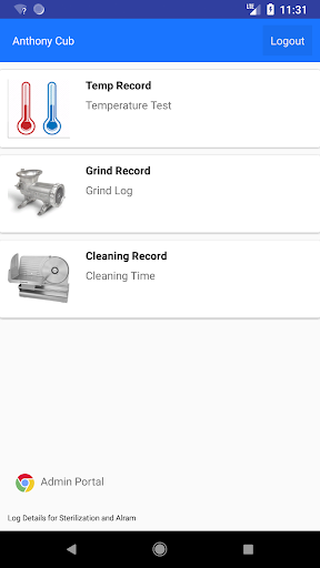 LogSafe Screen 2