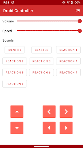 Android application Droid Controller screenshort