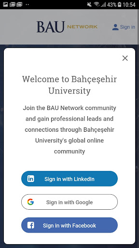 BAU Global Network Screen 3
