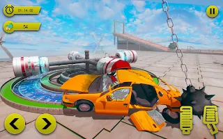 Car Crash BeamNG Driving Games - Screenshot 2