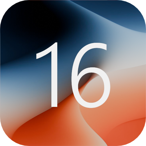 Launcher iOS 16 x-OS Launcher Logo